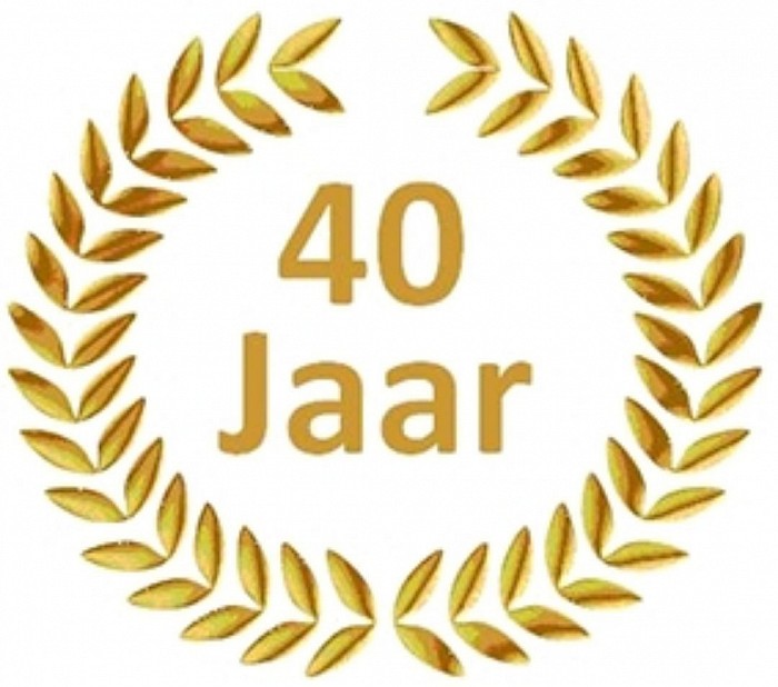 40 jaar logo.